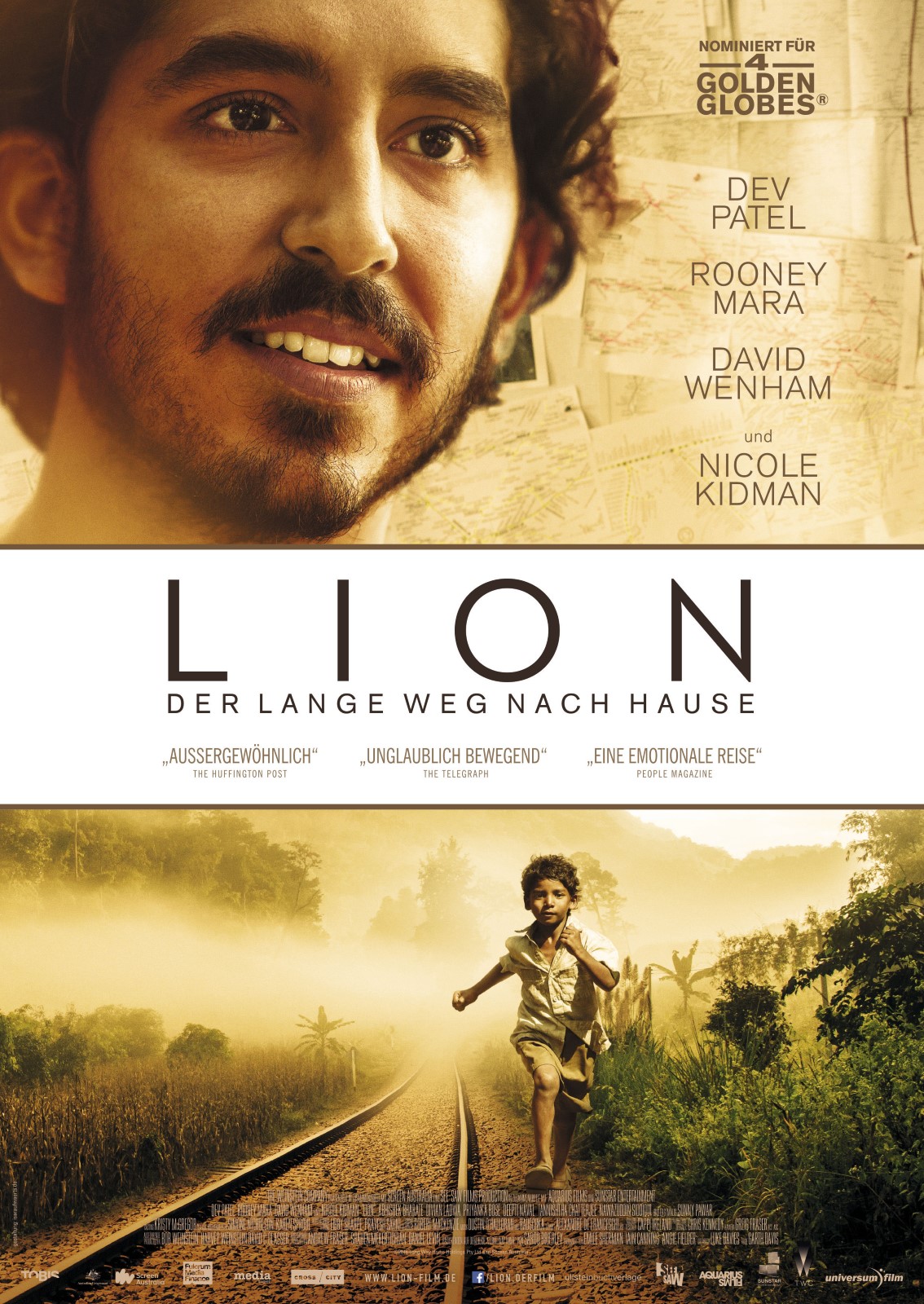 Lion Film Poster - Port Logan Cinema with Driftwood Cinema