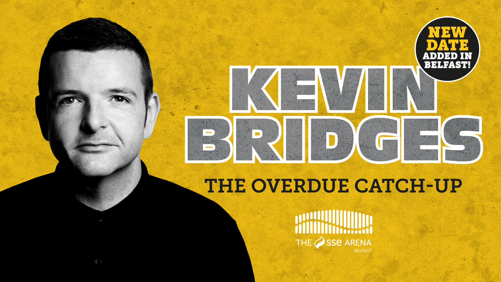 Kevin Bridges Overdue Catchup Poster Barbour Hall Glencaple